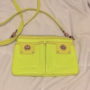 Bright yellow Marc Jacobs purse